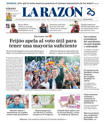 La Razón (Nacional) - 22 jul. 2023