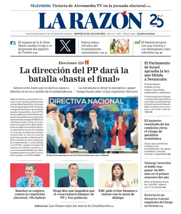 La Razón (Nacional) - 25 Jul 2023