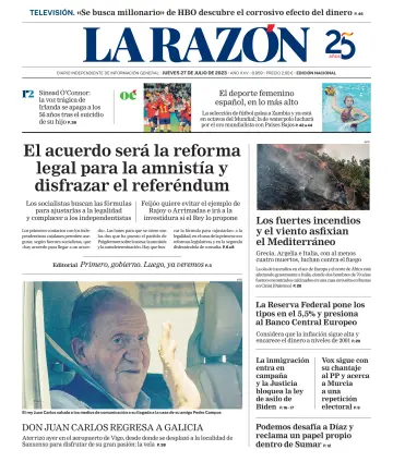 La Razón (Nacional) - 27 Jul 2023