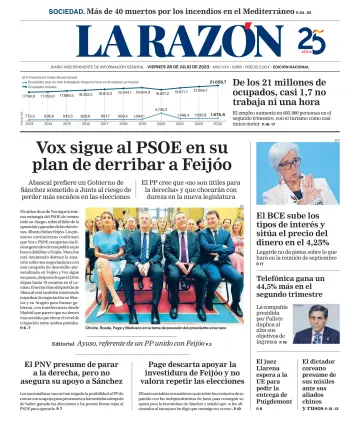 La Razón (Nacional) - 28 Jul 2023
