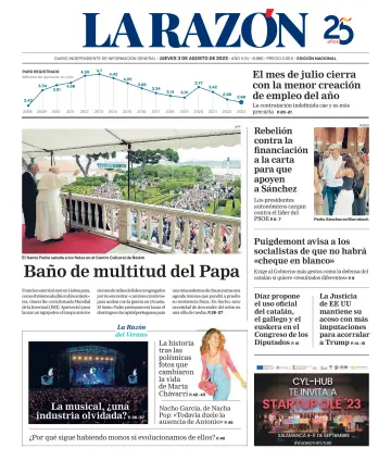 La Razón (Nacional) - 03 agosto 2023