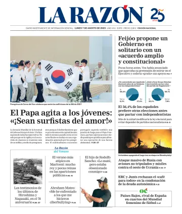 La Razón (Nacional) - 07 agosto 2023