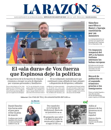 La Razón (Nacional) - 09 agosto 2023