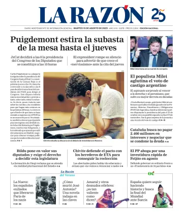 La Razón (Nacional) - 15 agosto 2023
