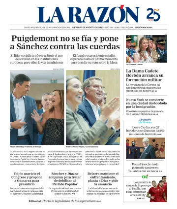 La Razón (Nacional) - 17 agosto 2023