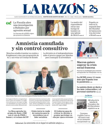 La Razón (Nacional) - 29 agosto 2023