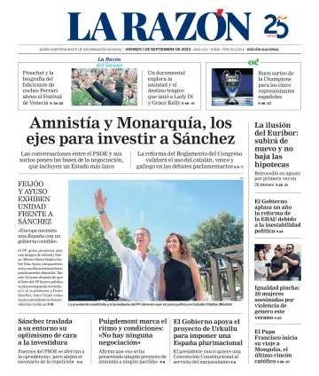 La Razón (Nacional) - 01 sept. 2023