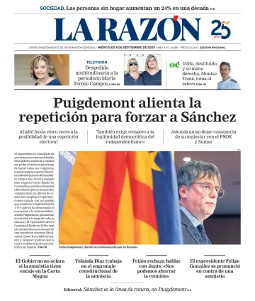 La Razón (Nacional) - 06 sept. 2023