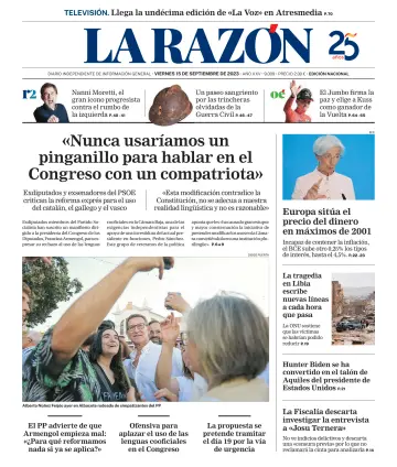 La Razón (Nacional) - 15 sept. 2023