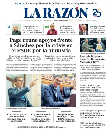 La Razón (Nacional) - 22 Sep 2023