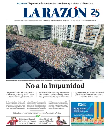 La Razón (Nacional) - 25 sept. 2023