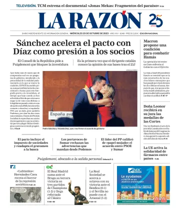 La Razón (Nacional) - 25 Oct 2023