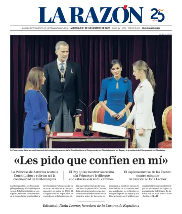 La Razón (Nacional) - 1 Nov 2023