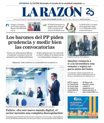 La Razón (Nacional) - 09 nov. 2023