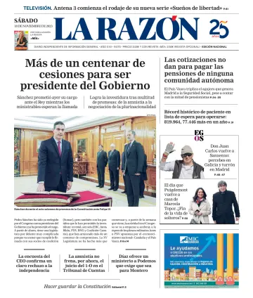 La Razón (Nacional) - 18 Nov 2023