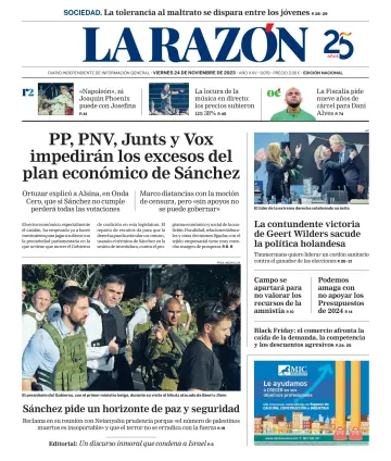 La Razón (Nacional) - 24 Nov 2023