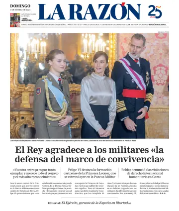 La Razón (Nacional) - 07 enero 2024