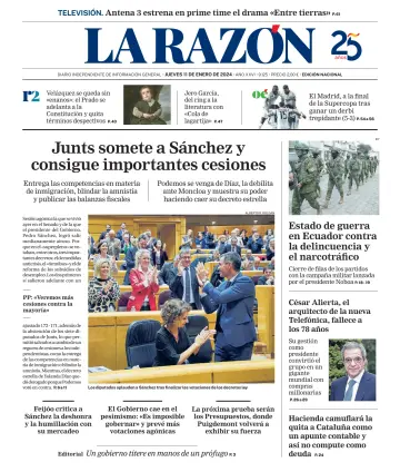 La Razón (Nacional) - 11 enero 2024