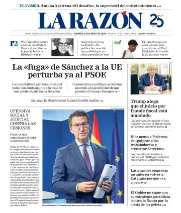 La Razón (Nacional) - 12 enero 2024