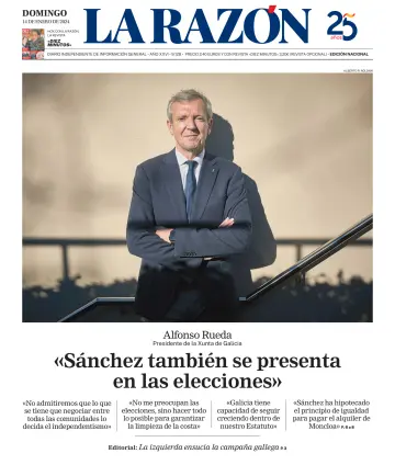 La Razón (Nacional) - 14 enero 2024