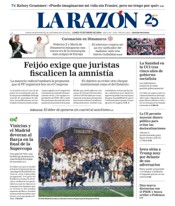 La Razón (Nacional) - 15 Jan 2024
