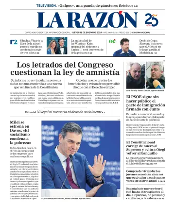 La Razón (Nacional) - 18 enero 2024
