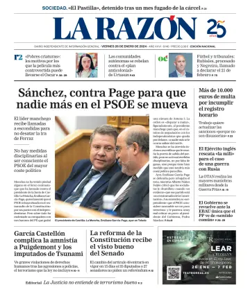 La Razón (Nacional) - 26 enero 2024