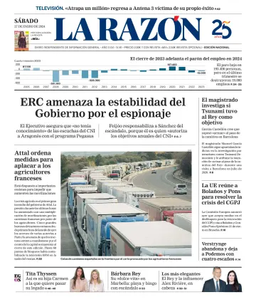 La Razón (Nacional) - 27 enero 2024
