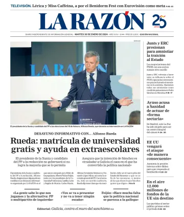 La Razón (Nacional) - 30 Jan 2024
