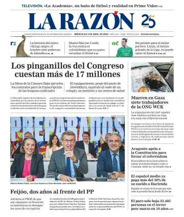 La Razón (Nacional) - 3 Apr 2024