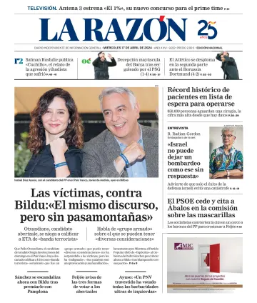 La Razón (Nacional) - 17 abr. 2024