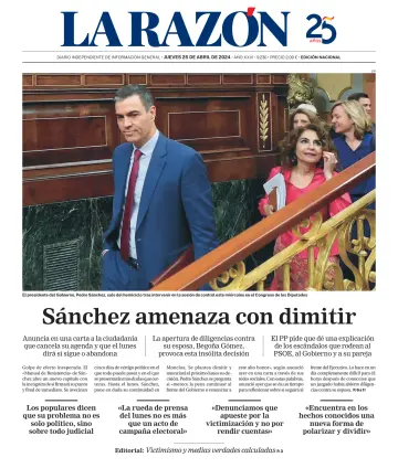 La Razón (Nacional) - 25 4月 2024