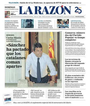 La Razón (1ª Edición) - 26 Nov 2023