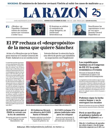 La Razón (1ª Edición) - 8 Dec 2023