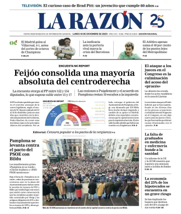La Razón (1ª Edición) - 18 Dec 2023