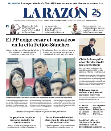 La Razón (1ª Edición) - 19 Dec 2023