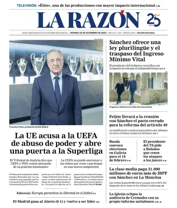 La Razón (1ª Edición) - 22 Dec 2023