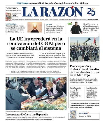 La Razón (1ª Edición) - 24 Dec 2023