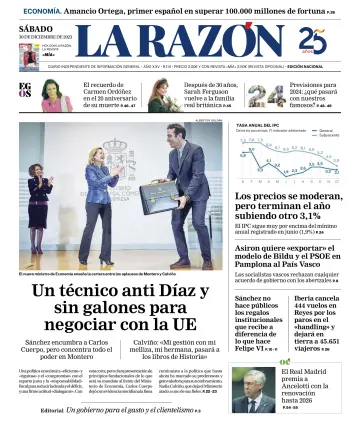 La Razón (1ª Edición) - 30 Dec 2023