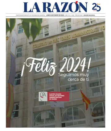 La Razón (1ª Edición) - 8 Jan 2024