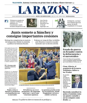 La Razón (1ª Edición) - 11 Jan 2024