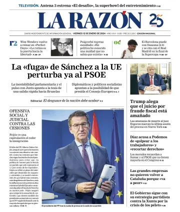 La Razón (1ª Edición) - 12 Jan 2024