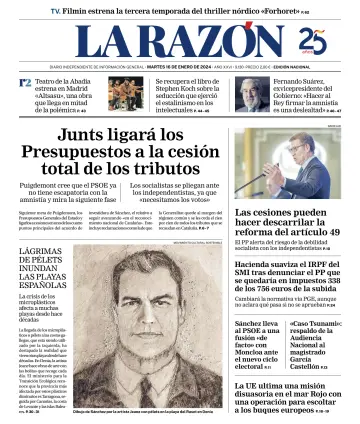 La Razón (1ª Edición) - 16 Jan 2024