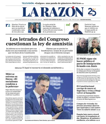 La Razón (1ª Edición) - 18 Jan 2024