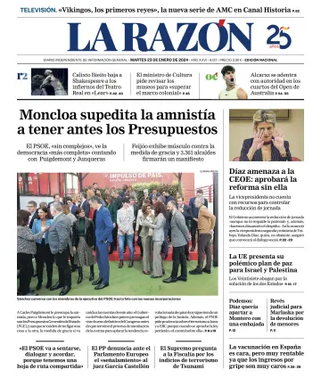 La Razón (1ª Edición) - 23 Jan 2024
