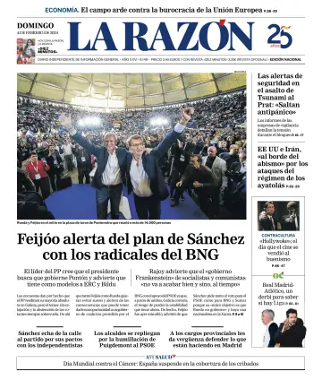 La Razón (1ª Edición) - 4 Feb 2024