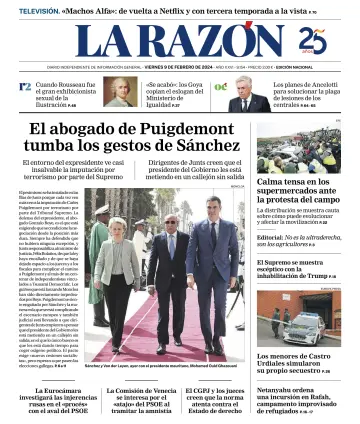 La Razón (1ª Edición) - 9 Feb 2024