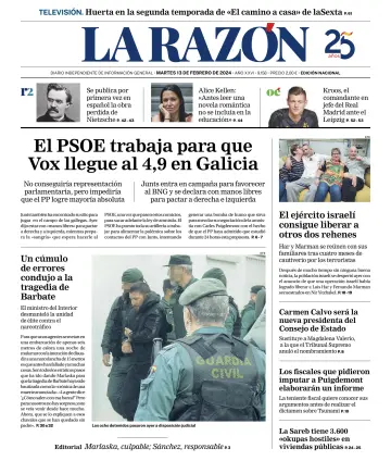 La Razón (1ª Edición) - 13 Feb 2024
