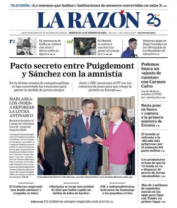 La Razón (1ª Edición) - 14 Feb 2024