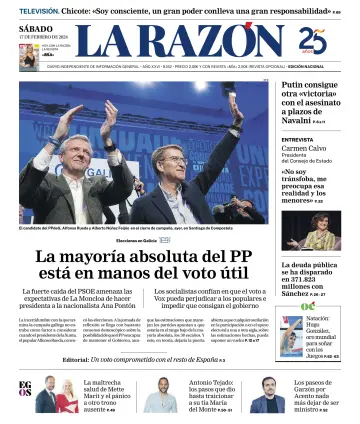 La Razón (1ª Edición) - 17 Feb 2024